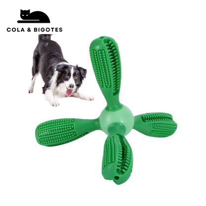 JUGUETE TIPO CACTUS PARA MASCOTA JUEGO RUDO - (COLA Y BIGOTES)