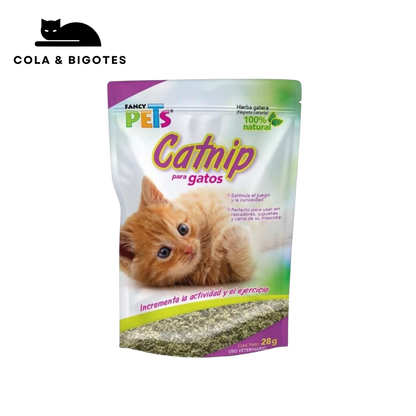 HIERBA PARA GATOS "CATNIP" - (COLA Y BIGOTES)